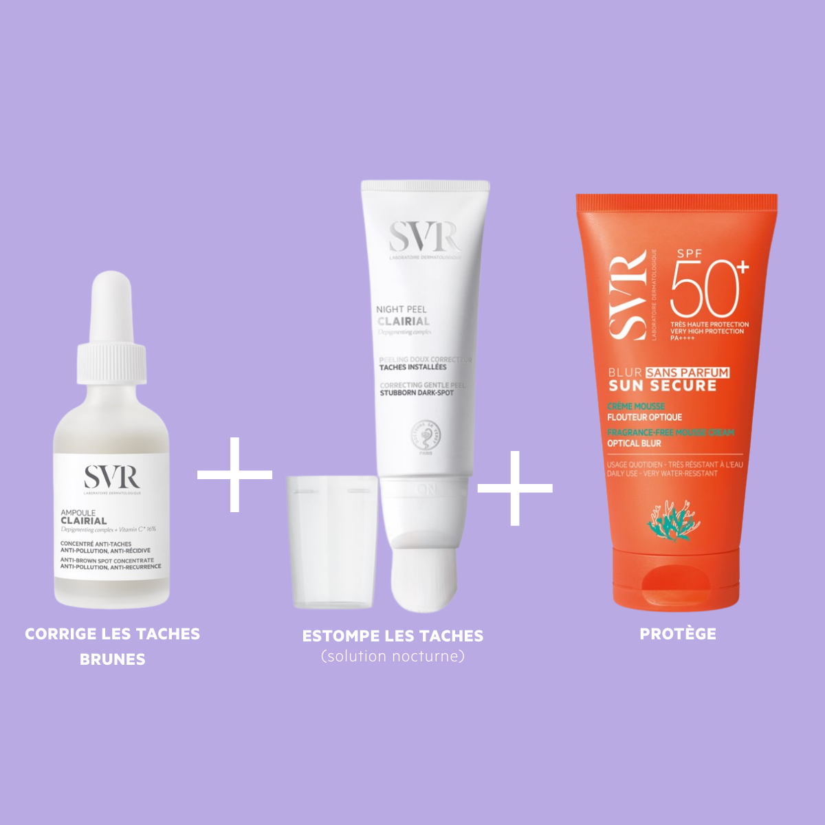 Routine Antitaches (CLAIRIAL, SUN SECURE)