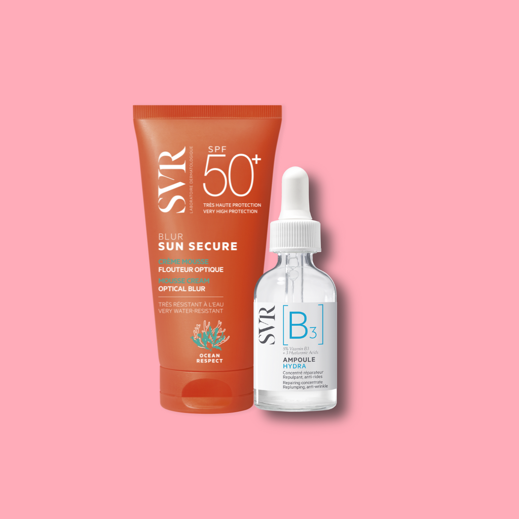 ROUTINE SOLAIRE QUOTIDIENNE (Sun Secure & Ampoule Hydra)