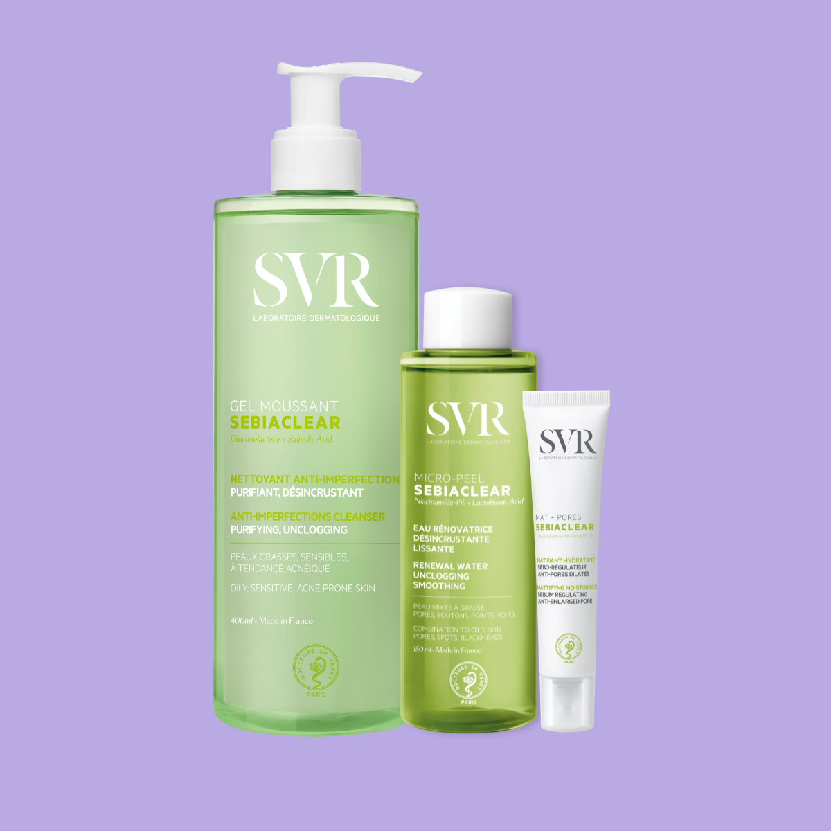 Routine Pores dilatés (SEBIACLEAR)