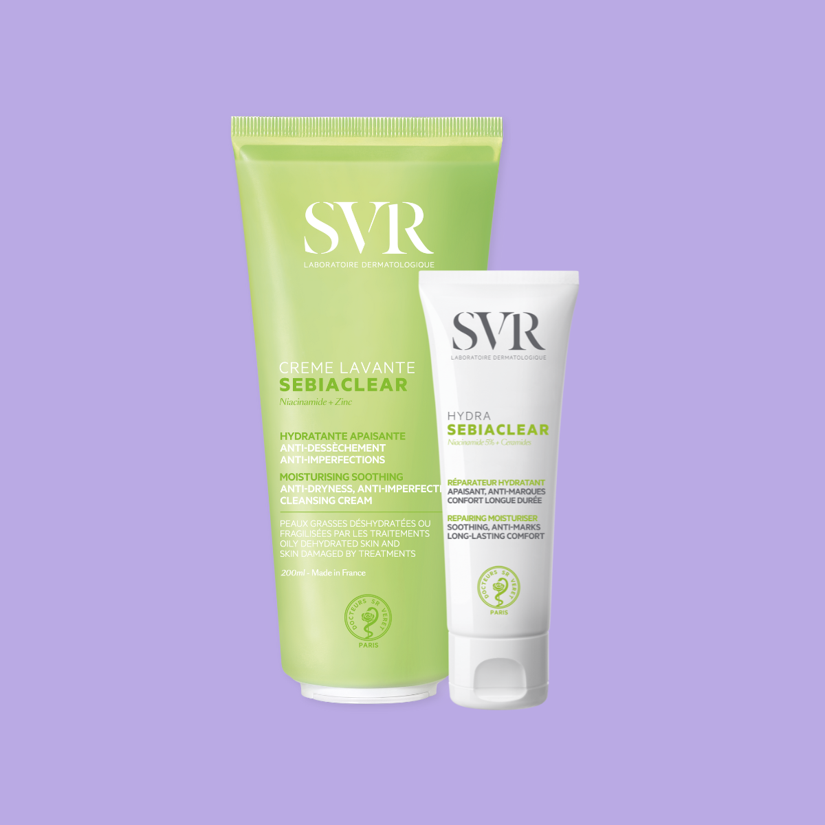 ROUTINE PEAU SOUS TRAITEMENT DESSECHANT (SEBIACLEAR)